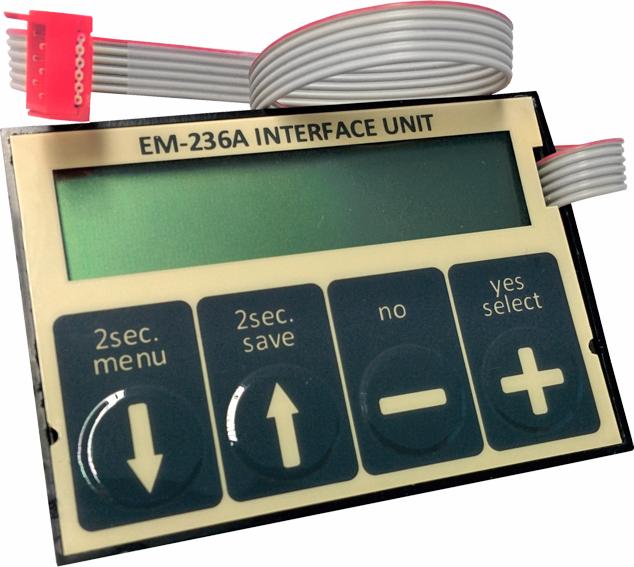 EM-236A Programming box. For viewing and changing parameters in EM controls